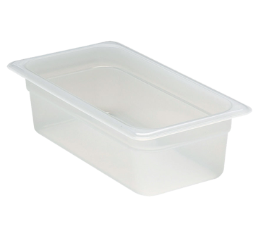 Cambro 34PP190 Food Pan 1/3 Size, Polypropylene, Translucent, NSF