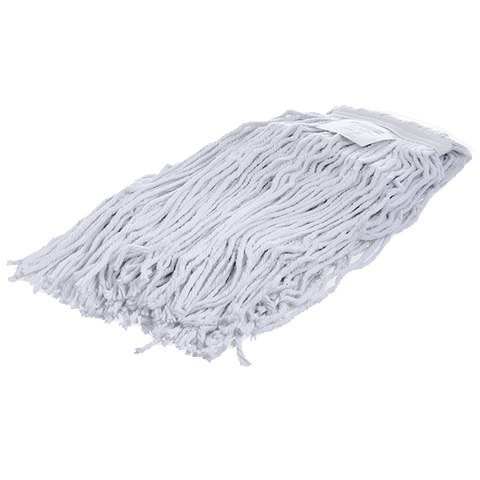 Carlisle 369074B00 Flo-Pac® Wet Mop Head #24 - Large, White