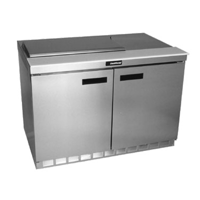 Delfield 4448N-8 Refrigerador para sándwich/ensalada, dos secciones, 48" W, NSF