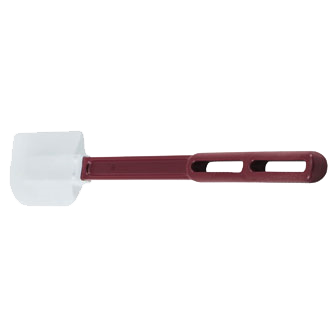 Vollrath 52010 High-Temp Spatula -10", White Contoured Flexible Blade