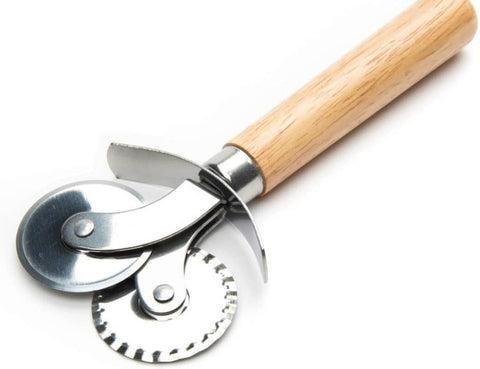 Fox Run 5542 Pastry Wheel Crimper and Cutter, Stainless Steel