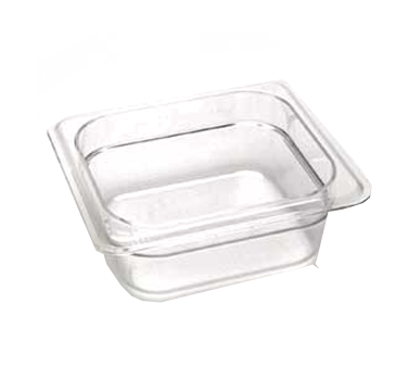 Cambro 62CW135 Camwear Food Pan 1/6 x 2 Clear