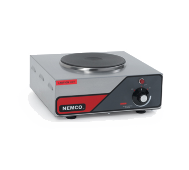 Nemco 6310-1 Placa caliente (quemador único) 5-1/2" x 12" x 13-1/2", acero inoxidable