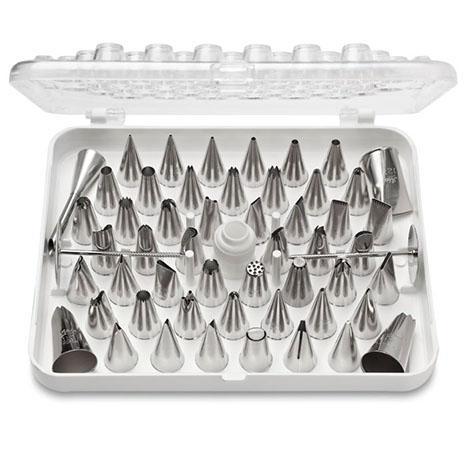 Ateco 783, 55 piece decorating piping tip set