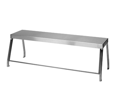 Duke 956-460-5 Deluxe Serving Overshelf, table mount, 72-7/32"W x 10-1/2"D x 20"H, with 1/4" thick glass, NSF, UL EPH Classified, cULus