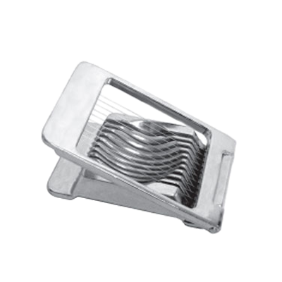 Thunder Group ALES-005C 14 5-1/4" x 3-1/8" x 1", Square Egg Slicer, Aluminum