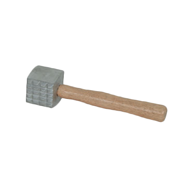 Thunder Group ALMTW001 Aluminum Meat Tenderizer, 2-sided, 13" x 3" x 3"