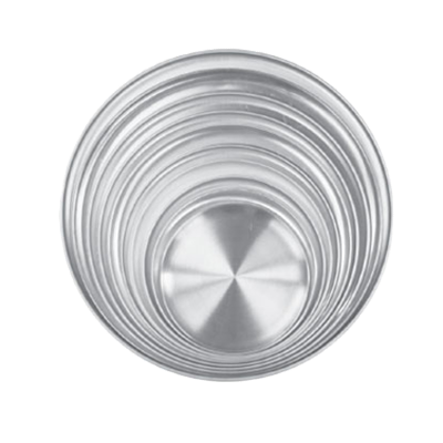 Thunder Group ALPTWR008 8" Wide Rim Aluminum Pizza Pan