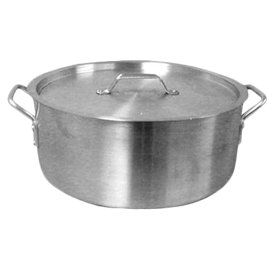 Thunder Group ALSKBP002 Brazier Pot 12 quart with cover, Aluminum, NSF