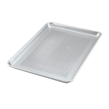 Winco ALXP-1318P Perforated Sheet Pan (1/2 Size) - 13" x 18", Aluminum