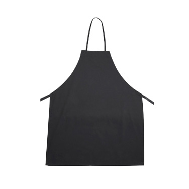 Winco BA-3226BK Signature Chef Apron 33" x 26" (Full-Length), Black