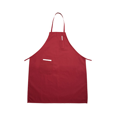 Winco BA-PBG Signature Chef Apron 33" x 26" (Full-Length with 2-Pockets), Burgundy