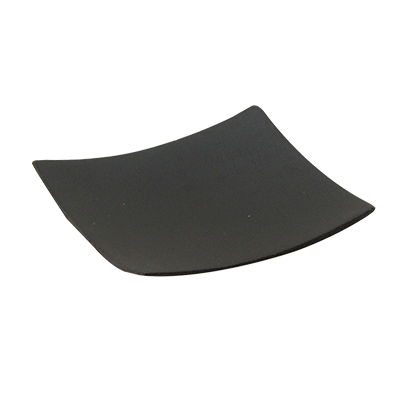 Disposable Dish, 1/2 oz., 2-1/2" x 2-1/2, square, bamboo, black