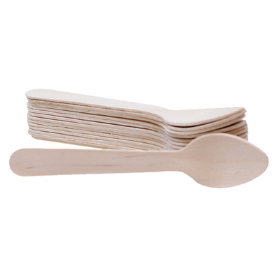 Disposable Spoon, 4-1/4", eco-friendly