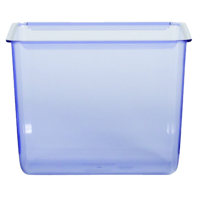 San Jamar BD104 Replacement Tray, 2 qt., deep, translucent blue, NSF