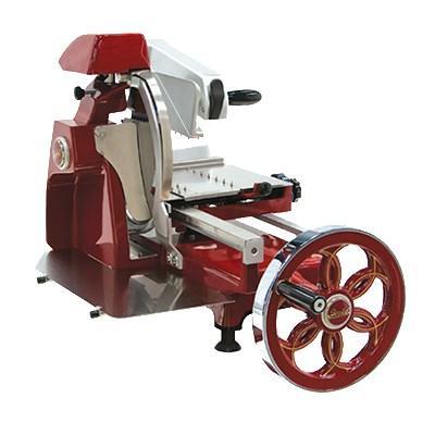 Berkel 300M-STD Cortadora con volante de 12" con cuchillo de acero al carbono, protector y afilador doble integrado