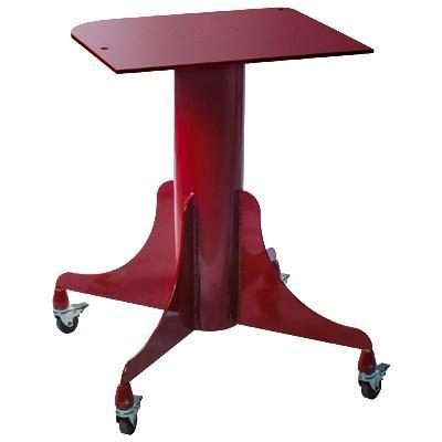 Berkel 330M-STANDC 17" x 26.5" Mobile Equipment Stand for 330M Slicer, Pedestal Base