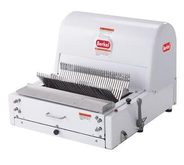 Rebanadora de pan Berkel MB1/2STD, grosor de rebanada de 1/2", pintada de blanco, 115 V