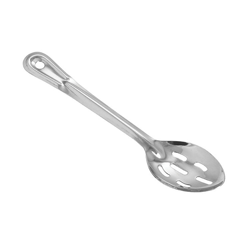 Winco BSST-11 Basting Spoon, 11", slotted, 1.2 mm stainless steel