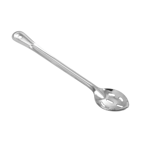 Winco BSST-15 Basting Spoon, 15", slotted, 1.2 mm stainless steel