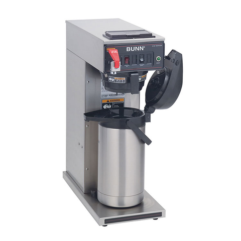 BUNN 23001.0006 CWTF15-APS Cafetera automática con airpot, capacidad de 3,8 gal/h, 120 V