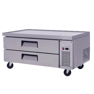 Migali C-CB48-HC Competitor Series® Base para chef/soporte para equipos refrigerados de una sección, 115 V/60/1 fase