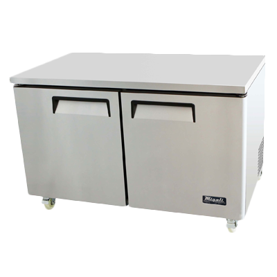 Migali C-U60R-HC Competitor Series® Two-Section Undercounter Reach-in Refrigerator, 115v/60/1-ph