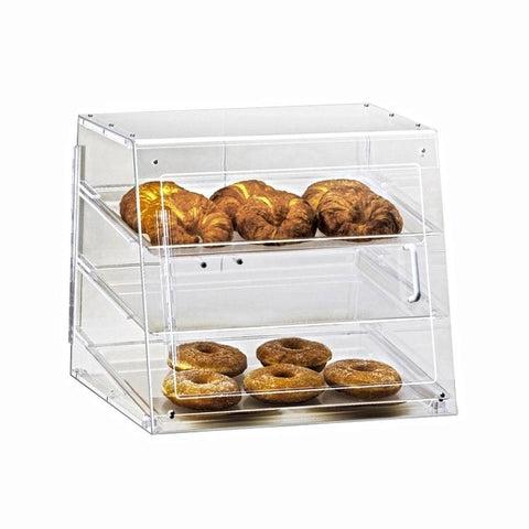 Cal-Mil 1011-S Classic 3-Tier U-Build Display Case, Self-Serve, Clear Acrylic