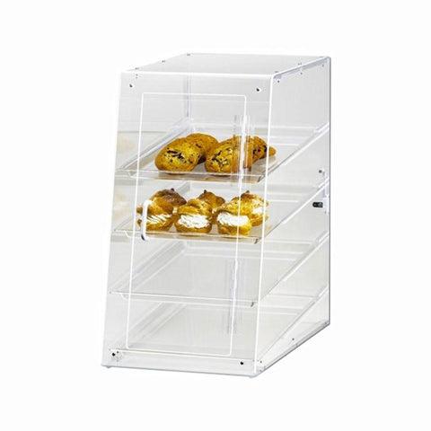 Cal-Mil 1012-S Classic 4-Tier U-Build Display Case, Self-Serve, Clear Acrylic