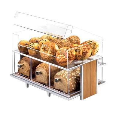 Cal-Mil 1478 Eco Modern Display Bin Only - 5"H, Acrylic Clear