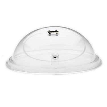 Cal-Mil 150-10 Lift & Serve 10" Gourmet Sample / Pastry Tray Cover with Hinged Opening