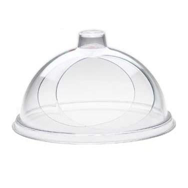 Cal-Mil 301-12 12" Round Dome Gourmet Cover, Clear Acrylic