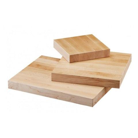 Cal-Mil 3055-1212-71 12" Square Maple Block / Cutting Board