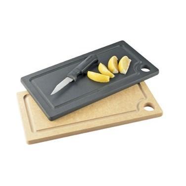 Cal-Mil 3337-612-13 Cutting Board - 6x12" Composite, Black