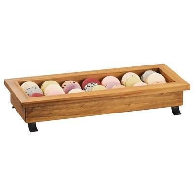 Cal-Mil 3684-99 Madera Merchandiser Tray, 22.5" X 7.75", Rectangular, Wood