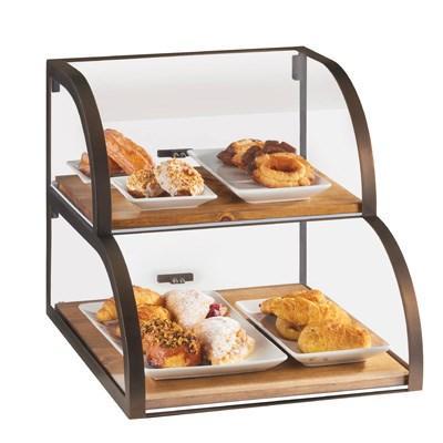 Cal-Mil 3931-84 Sierra 2-Tier Attendant Style Display Case