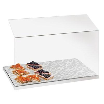 Cal-Mil 4000-86 27.25" Sneezeguard Station with Melamine Tile