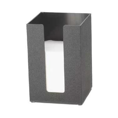 Cal-Mil 635-13 5.5" Square Napkin Holder For 5" Napkins, Black Acrylic