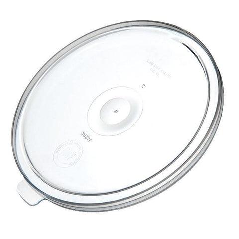 Carlisle 031130 5-1/8" Crock Lid, Polypropylene Translucent