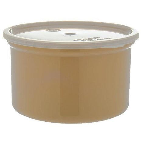 Carlisle 031606 1.5 Qt. Beige Classic Crock with Lid