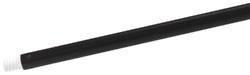 Carlisle 362029403 48" Handle Replacement - Threaded, Powder Coated Metal, Black