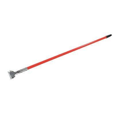 Carlisle 36211305 60"L Dust Mop Handle, Fiberglass Red