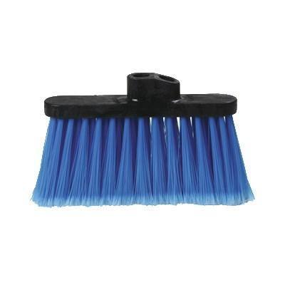 Carlisle 3685314 Duo-Sweep Cabezal de escoba industrial ligero de 11" con cerdas con bandera azul