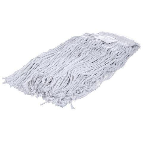 Carlisle 369074B00 Wet Mop Head - #24, 4 Ply, Cut-End, Rayon Yarn