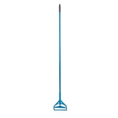 Carlisle 36937500 Mango para trapeador de cambio rápido de 60" - Plástico/fibra de vidrio, azul