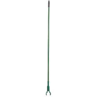 Carlisle 36947509 60" Green Fiberglass Jaw Style Mop Handle with Plastic Head