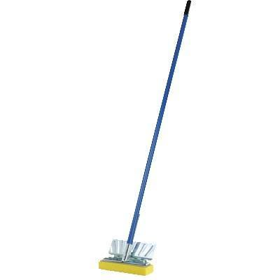 Carlisle 3699000 8-1/4" Sponge Mop - Cellulose, Enameled Wood Handle