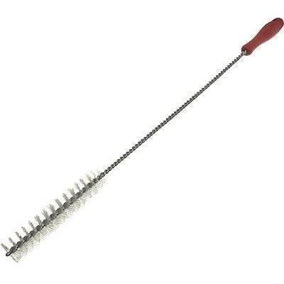 Carlisle 4011005 28" Straight Fryer Brush - Teflon Bristles, Plastic Red Handle