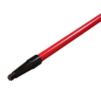 Carlisle 4022005 Mango de fibra de vidrio de 60" para escobas, barredoras, rasquetas y fregadores de pisos, rojo