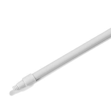 Carlisle 4022702 60" Handle - Threaded, Foam-Filled Fiberglass, White